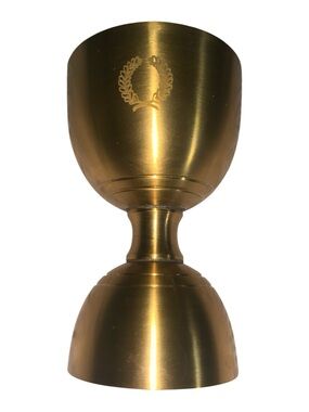 Essex Barware Brushed Gold Coctail Jigger